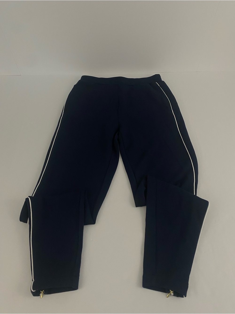Women Varley Double Soft Joggers XS Sweat Pants Navy Blue Stretch Lounge Pocket